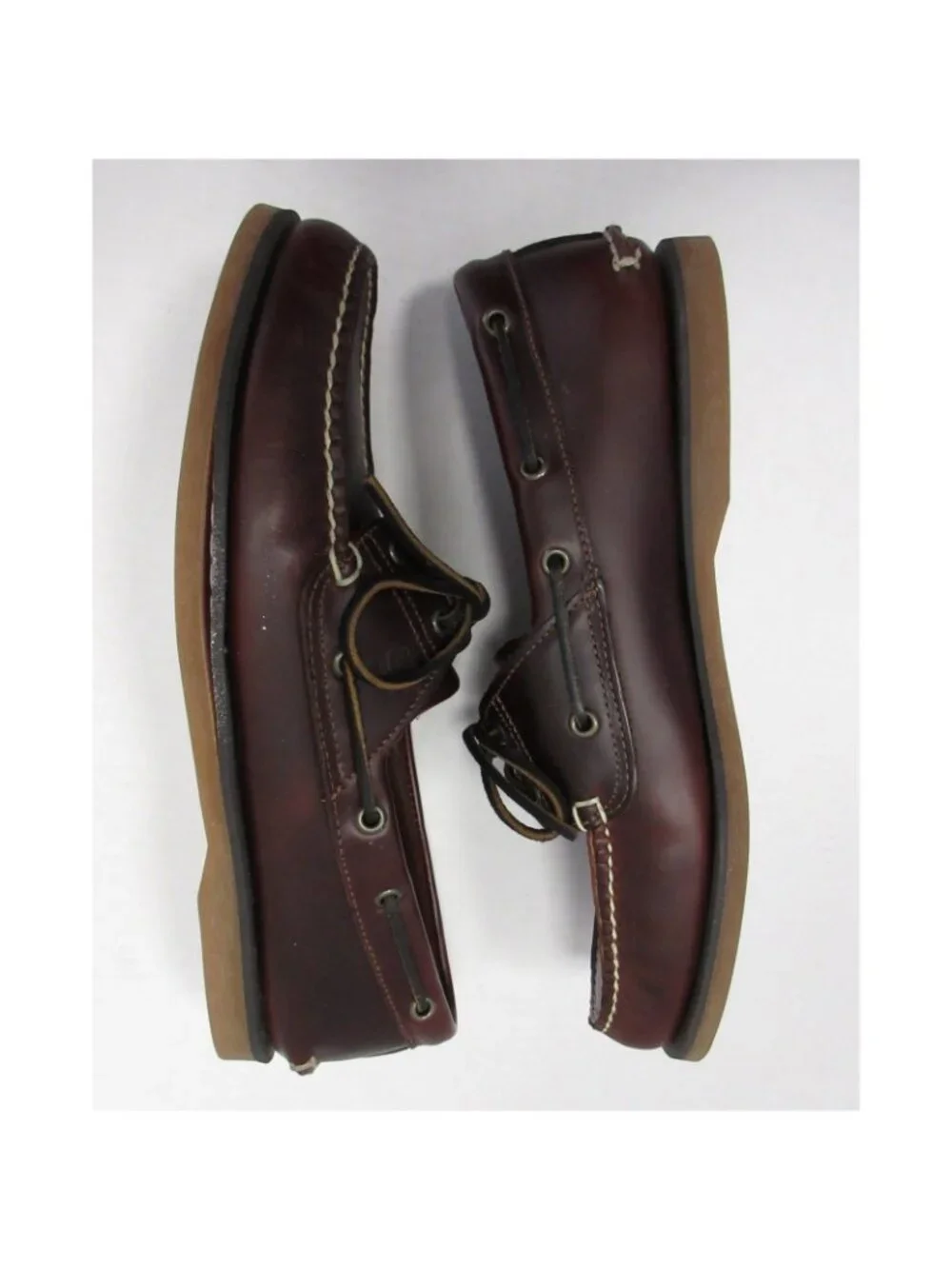 Timberland Boat Shoes 11.5 2 Eye Loafer Leather Moccasin 25077 w/ Box